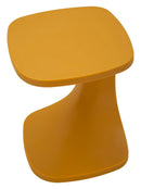 Tavolinetto Ibiza Senape 42x42x52 cm in Polietilene Senape      