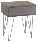 Mobile 1 Cassetto in Legno e MDF Milo