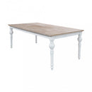 Tavolo Cross 200x100x76 cm  in Legno Bianco