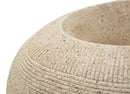 Porta Vaso da Esterno Stone 54,5x42,5x30 cm in Resina Grigio      