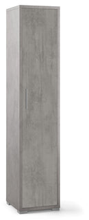 Armadio 1 Anta 39x182x41 cm Cemento