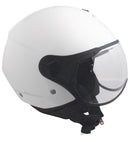 Casco Jet per Scooter Visiera Sagomata CGM Florence 107A Bianco XS - (53-54 cm)