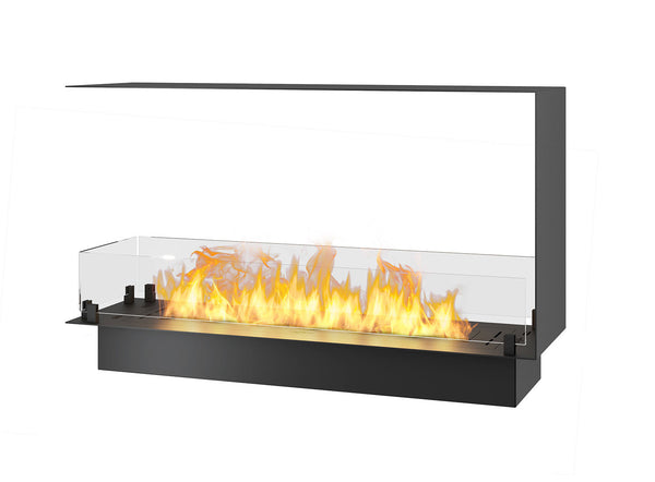 Camino a Bioetanolo da Incasso 100x30x60 cm Infire U1000 Slim Nero online