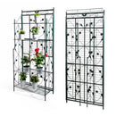Serra Scaffale Pieghevole da Giardino in Metallo e PVC Bertozzi