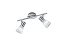 Faretto da Interno a LED in Metallo Nickel Opaco