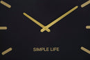 Orologio da Muro Simple Life 40,5x5x65,5 cm in Ferro 