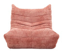 Poltrona Mask Rosa 103x100x80 cm in Spugna e Poliestere Rosa      