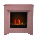 Camino a Bioetanolo da Pavimento 96x35xH96 cm Bellini Rosa