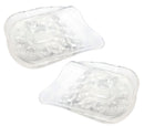 Set 10 Plantari Alzatacco H5 cm in Silicone Morbido Trasparente