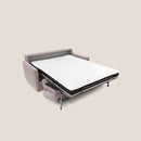 Divano Letto 2 Posti 156x102x97 cm in Tessuto Rosa