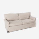 Divano 3 Posti 94x74x178cm in Tessuto Beige