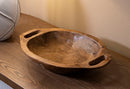 Svuotatasche Wan 37x26,5x7 cm in Teak Riciclato      