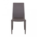 Sedia Cammie 41x50x91 h cm in Similpelle Marrone
