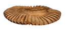 Svuotatasche Geris Ø35x7 cm in Teak Riciclato      