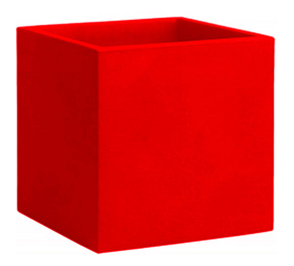 Vaso 50x50 cm in Resina Arkema Iris Vase Cherry online