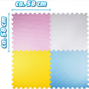 Tappeto Puzzle per Bambini 4 Pezzi 58 x 58 x 1cm Antiscivolo