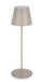 Lampada  da Tavolo Ø12x38 cm in Metallo Etna Tortora