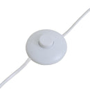 Lampada da Terra Tripode in Legno con Paralume in Metallo 70x70x170 cm E27 