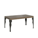  Tavolo Allungabile 140-400x90x77 cm Paxon Premium Tortora Telaio Antracite