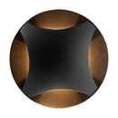 Faretto da incasso Outdoor in Alluminio Biscotti Nero