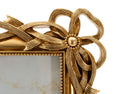 Cornice Knot 23,4x2,3x28,5 cm in Resina e Vetro Oro      