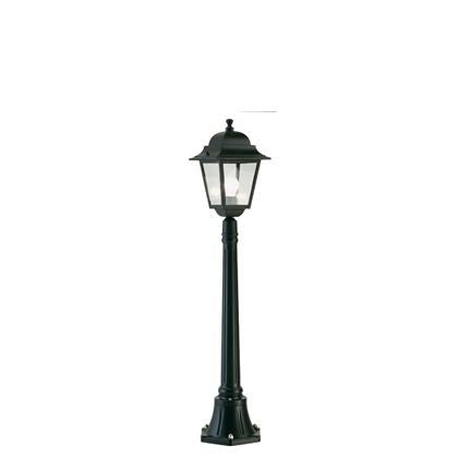 Lampada Palo Basso per Giardino Colore Nero da Esterno Linea Quadrata Sovil prezzo