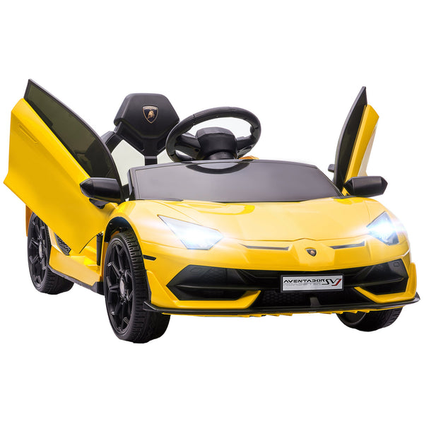 sconto Macchina Elettrica per Bambini Licenza Lamborghini Aventador SVJ Roadster 12V Giallo