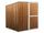 Casetta Box da Giardino in Lamiera di Acciaio Porta Utensili 175x185x192 cm Enaudi Legno