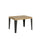Tavolo Allungabile 120-204x80x77 cm Flame Quercia Natura e Antracite