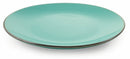 Set 6 Piatti Piani Ø27,5x3 cm in Gres Villa d'Este Home Tivoli Royal Light Verde Acqua