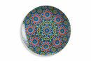 Servizio Piatti 18 Pezzi in Porcellana e Gres Multicolor Villa d'Este Home Tivoli Marrakech