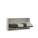  Letto Singolo a Scomparsa Salvaspazio Orizzontale Kando H97,4 cm con Materasso Cashmere 