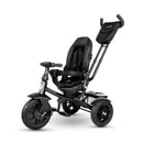 Triciclo Passeggino per Bambini 6 in 1 con Seggiolino Reversibile Qplay Premium Nero
