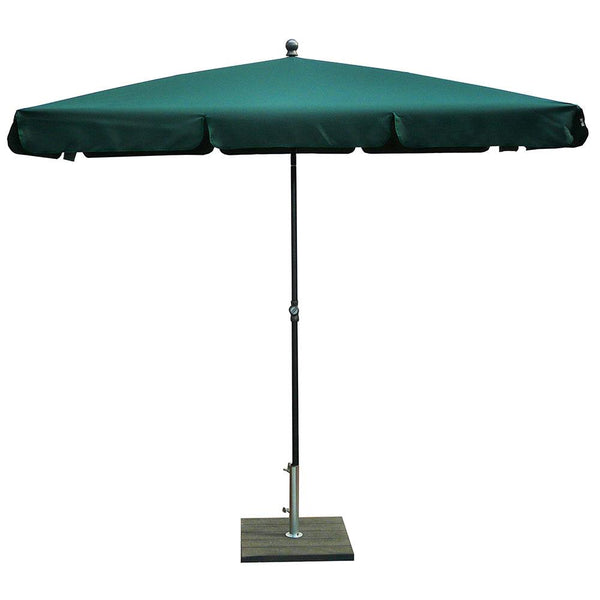 sconto Ombrellone da Giardino 210x130 cm Palo Ø27 mm in Acciaio Maffei Novara Verde