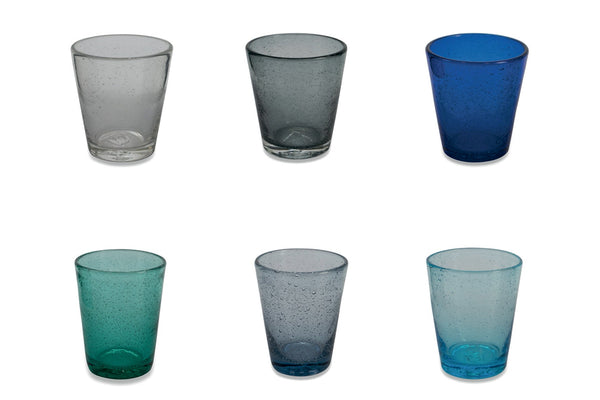 online Set 6 Bicchieri Ø9x10 cm in Vetro Villa d'Este Home Tivoli Baita