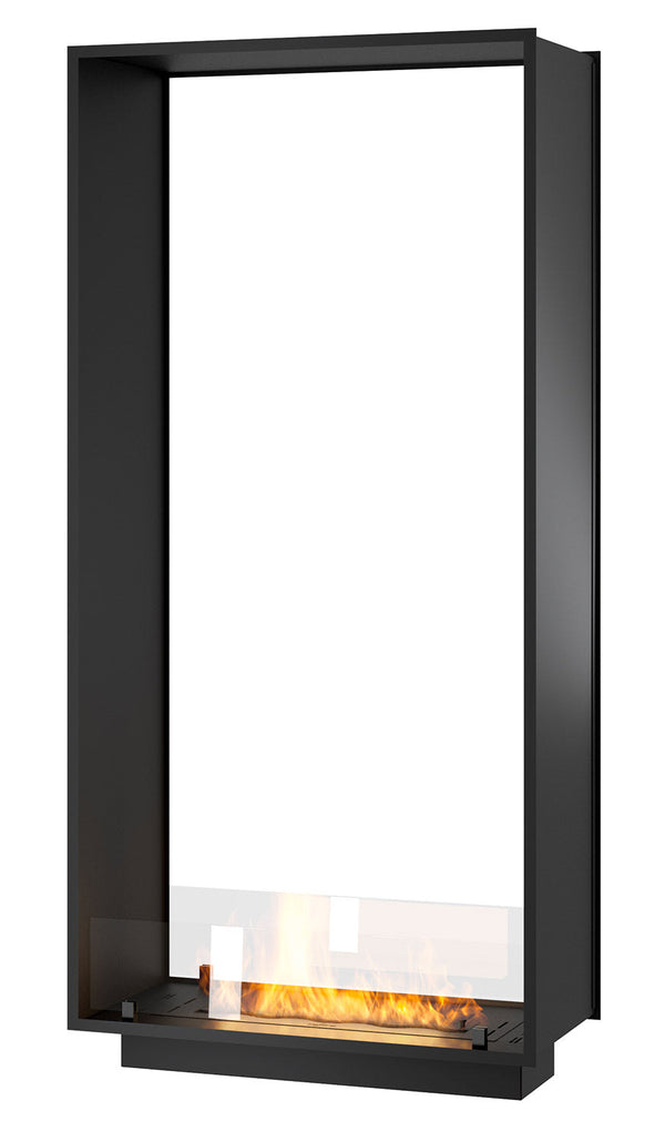 Camino a Bioetanolo da Incasso 83,5x163,5x35 cm Bifacciale 2 Side 1600 Slim Verticale Nero con Vetro acquista