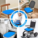 Cuscino Gel per Sedute Prolungate 37x30x4 cm Ergonomico