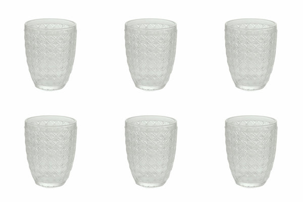 Set 6 Bicchieri Acqua in Vetro 230 ml Villa d'Este Home Tivoli Strand sconto
