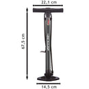 Pompa Gonfiatore Manuale per Bicicletta Compressore per Ruote Ruota Bici 11Bar Dunlop