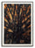 Stampa su Tela Laccata New York con Cornice 72x4x102 cm in Abete e Tela e Plastica