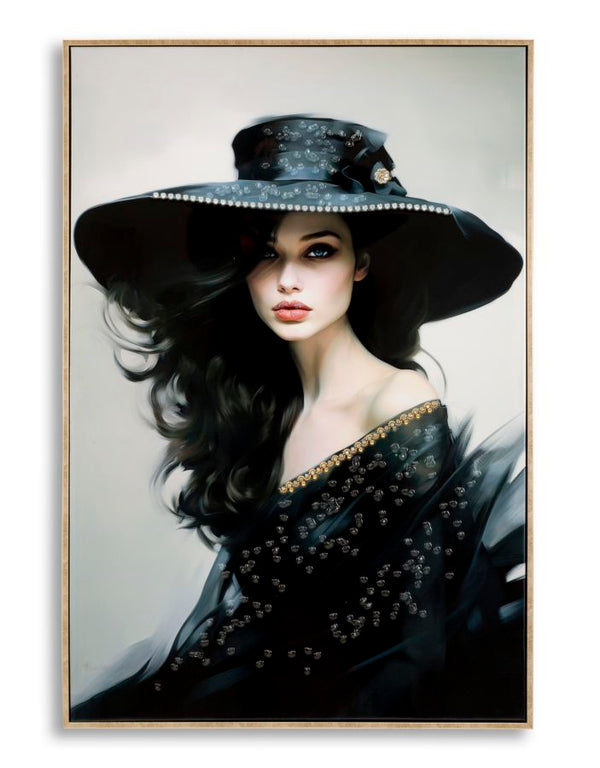 prezzo Dipinto su Tela Laccato Dori con Cornice 62x4x92 cm in Pino e Tela e Plastica