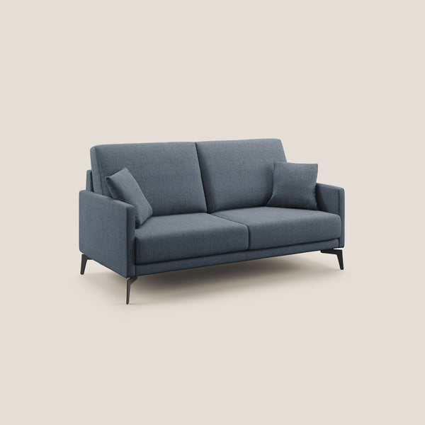 acquista Divano 2 Posti 160x94x90 cm in Tessuto Blu