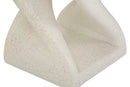Tavolinetto Z 34x34x45 cm in Mgo Crema      