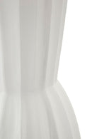 Vaso Glint Ø25x50 cm in Mgo Bianco      