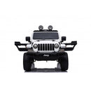 Macchina Elettrica per Bambini Fuoristrada Jeep Wrangler Rubicon 12V con Telecomando Bianco