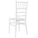Set 2 Sedie 39x40x91 cm di Chiavari Design Classico Bianche