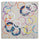 Dipinto su Tela Floating Circles 80x3x80 cm in Legno e Canvas