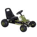 Go-Kart a Pedali per Bambini Verde e Nero 