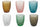Set 6 Bicchieri Ø8x10 cm in Vetro Villa d'Este Home Tivoli Imperial