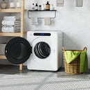 Mini Asciugatrice Elettrica 1000W da 3 kg con Display LED 49x43x61 cm Bianco      